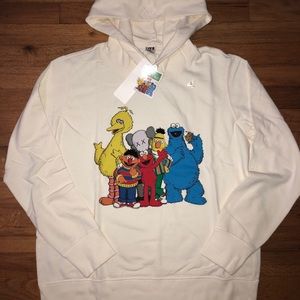 Kaws X Sesame Street Hooded Sweatshirt